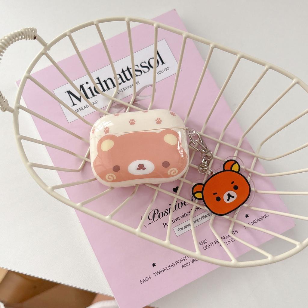 Big face easy bear applies AirPods 1 protective case apple 1/1 generation AirPods pro1 earphone case cute