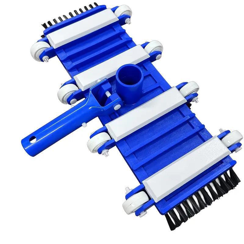 14 Inch Swimming Pool Wall Floor Cleaning Brush Durable Scrubber Tool for Indoor Outdoor Home Pool Spa Hot Tub