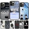 Ice Hockey Is Life Coque Shell For iPhone 17 Air 15 16 14 13 12 Pro Max 11 Pro Max Plus Phone Case Cover