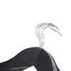 SONGMICS Wooden Hangers, Set of 10, Coat Hangers, Clothes Hangers, with Shoulder Notches, Anti-Slip Trousers Bar, 360 Degrees Swivel Hook, for Suits