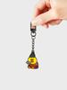 LINE FRIENDS Sally Tourist Metal Keyring | Official Collectible Charm