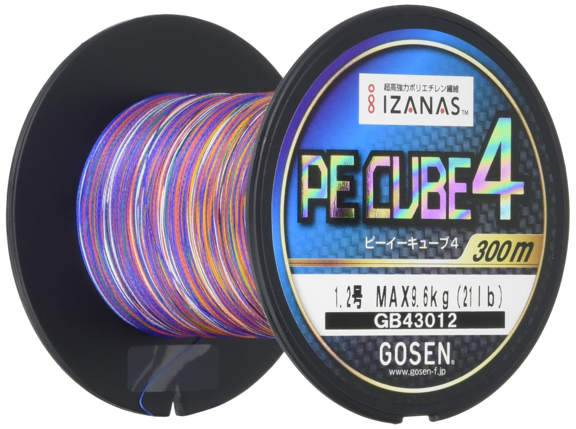 GOSEN PE CUBE Line 300m GB43012 1.2