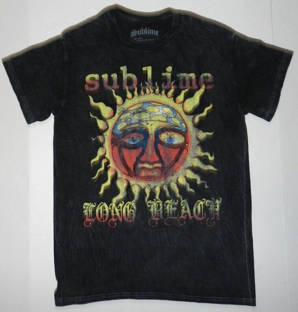 26 Band Sublime Long Beach Acid Wash Tee Shirt New Unisex T-Shirt M