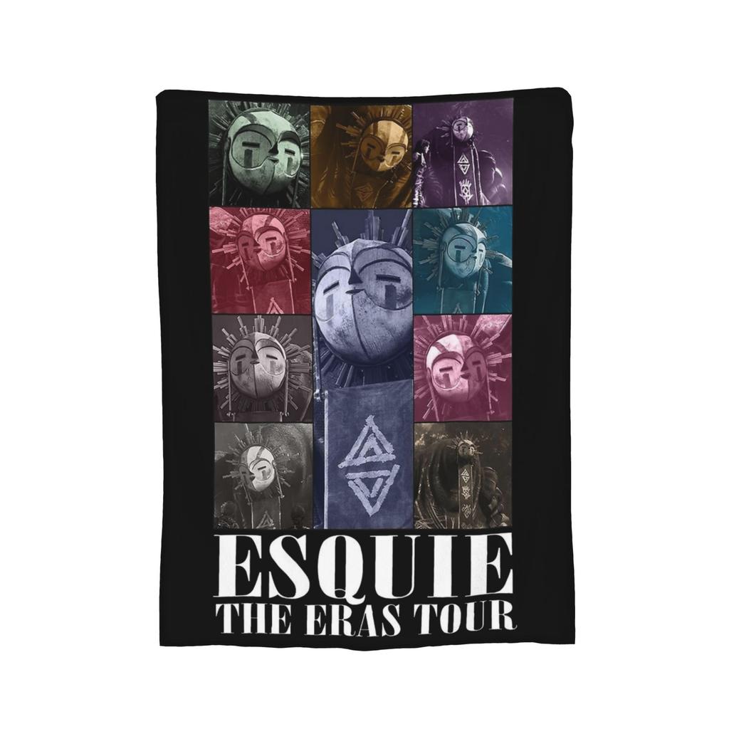 Esquie Clair Obscur Expedition 33 Tarot Card Blanket Fleece Printed   Warm Throw Blankets for Bedding Travel Bedding Throws