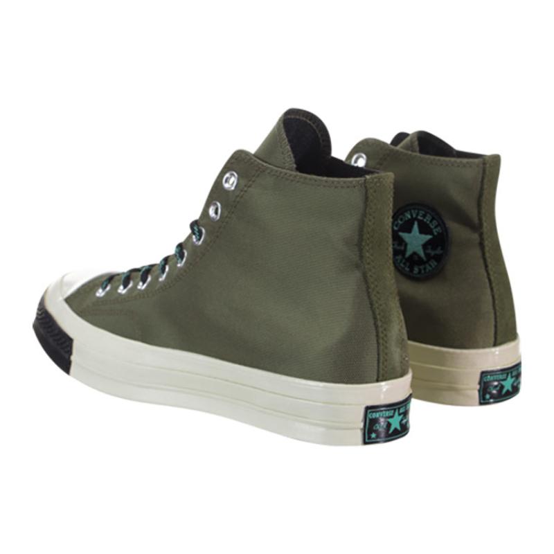Converse 70 Chuck Taylor Comfortable & Casual Lightweight High-Top Canvas Unisex Olive Green