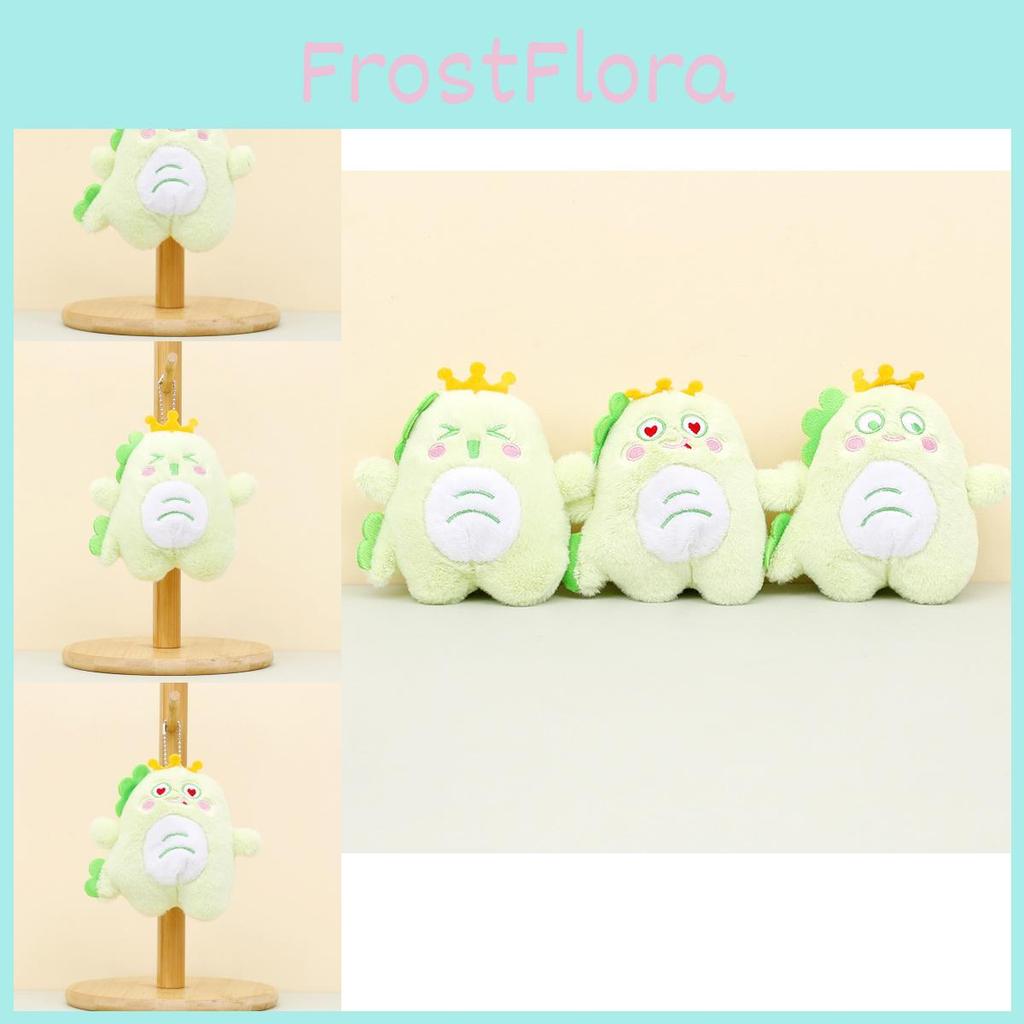 Whimsical Dinosaur Plush Keychain Charming Stuffed Animal Bag Decoration