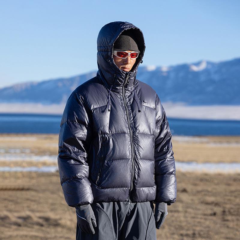 

Men s Trendy Packable Lightweight Water-Repellent Down Jacket with Hood XL