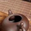 Antique Purple Clay Tea Set A Pot of Four Cups Suit Handmade Teaware Chinese Raw Ore Zisha Tea Set Home Tea Pot and Cup Set
