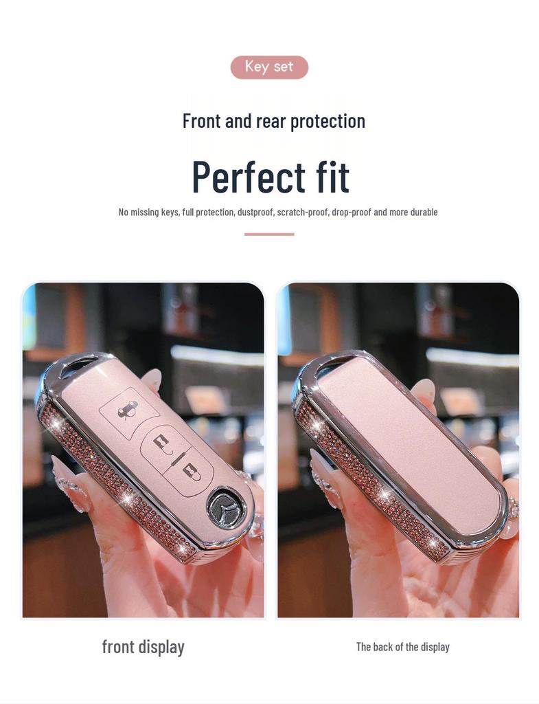 Compatibel Mazda Sleuteletui: CX-4, CX-5, Angkesaila 3, Atenza 6, Ruiyi 7, CX-9 Shell Sleeve