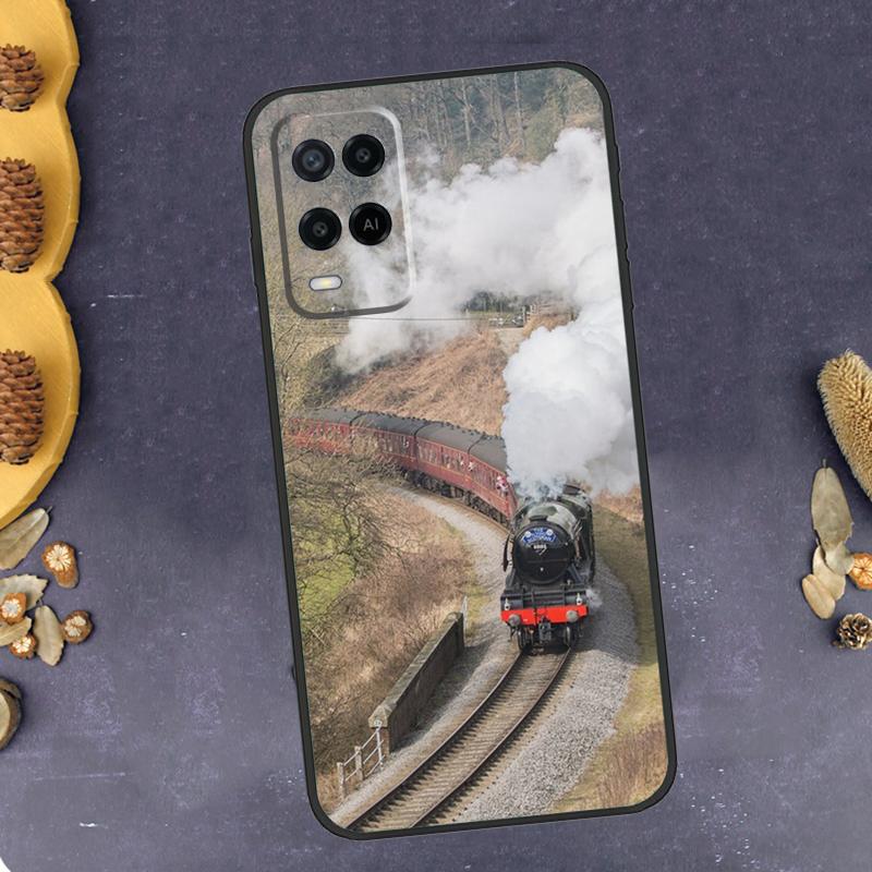 

Train Railway Travel Phone Case For Oppo A78 A38 A58 A74 A15 A80 A60 A40 A94 A54 A98 A18 A16 A76 A96 A17 A77 A57S OPPO A18 4G