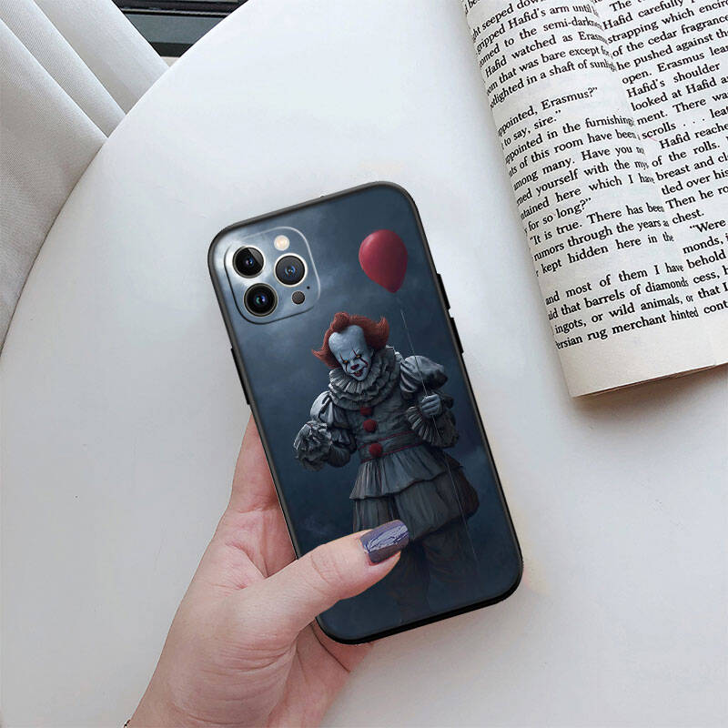MH72 It Clown Phone Shell Case for Redmi Note 12 12S 12C 13 13C 13R 14 14S 14R 14C Pro Max Plus A3 A3X A4 A5 11A 13X