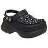 Crocs Little Whale Stylish and Comfortable Hole Shoes Women’s Black