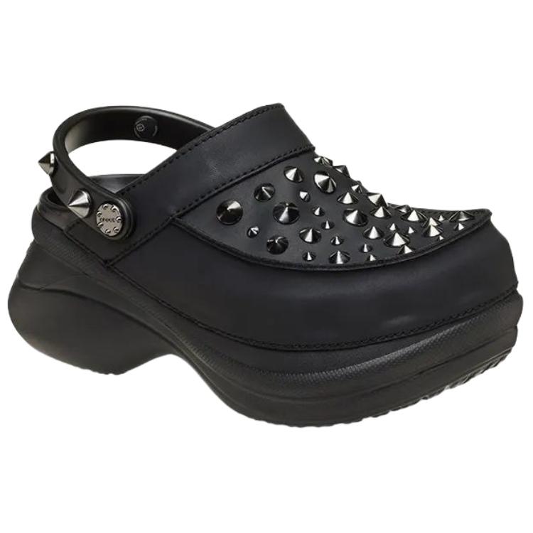 Crocs Little Whale Stylish and Comfortable Hole Shoes Women’s Black