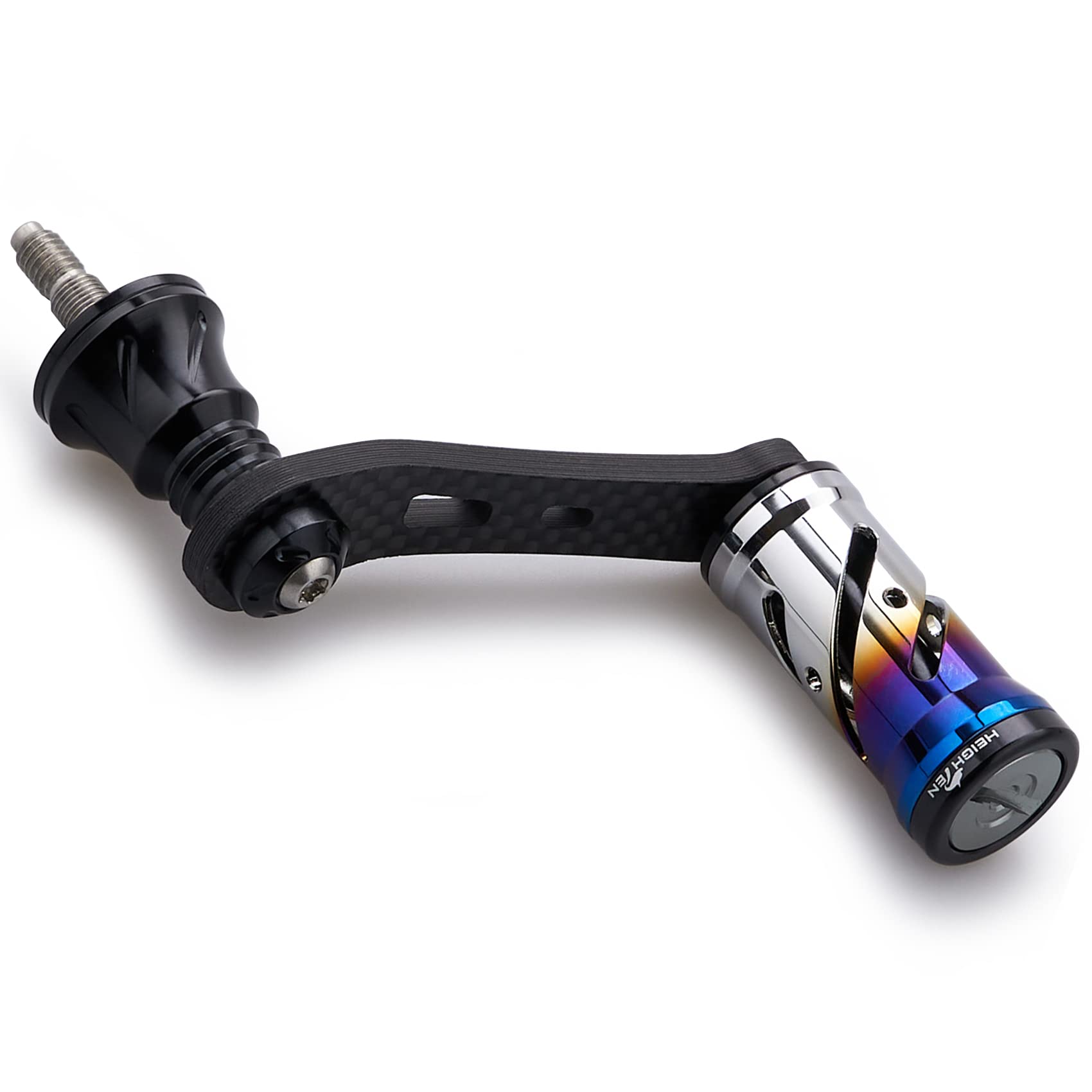 

Ручка катушки HEIGHTEN 42 мм с ручкой 16 мм для спиннинговой катушки Shimano Daiwa Universal Game Stream Vortex Series [легкая рыбалка] (черный) (616) чёрный