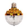 E27 Rotating Ball Light Bulb PC 6W LED RGB Party Lamp Bulb with 8.2ft Plug Wire for KTV Bar