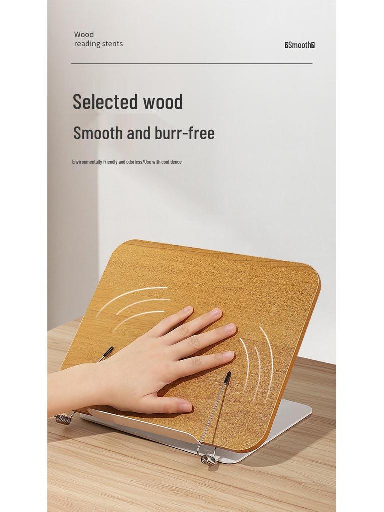 Acrylic Rotating Reading Stand: Multifunctional Book, Tablet, and Laptop Holder with Page Turner for Children