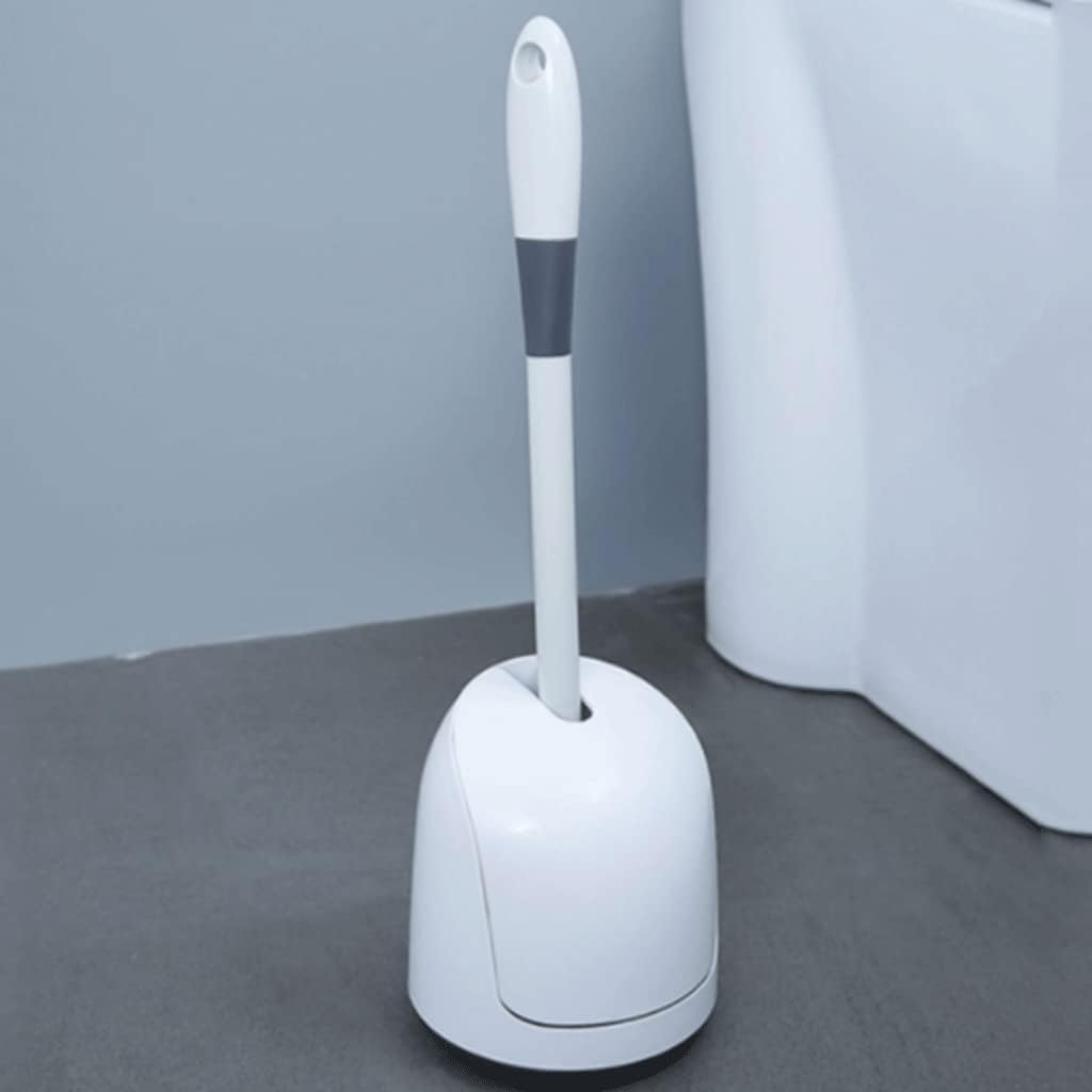 Floor Mounted Toilet Brushes Practical Toilet Brush Easy To Hide Toilet Bowl Brush Hangable Toilet Scrubber for Bathroom