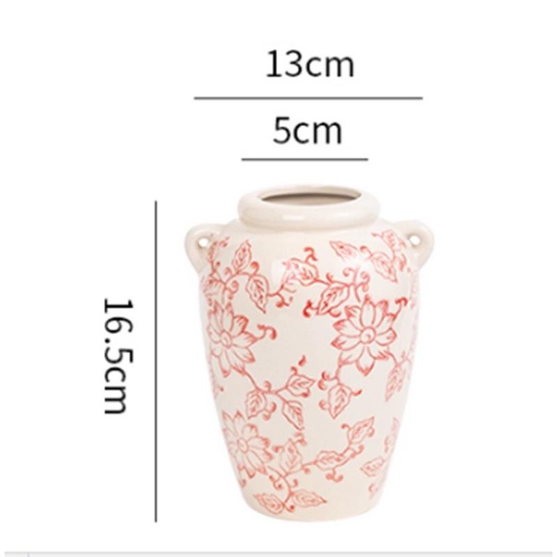 

Luxury Vases Living Room Desktop Storage Flower Bottle Balcony Nordic Decoration Vases Ornament Art Home Decoration Accessories