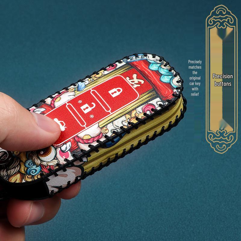 2022 Wuling Zhengtu Pickup Key Cover with National Tide Modification