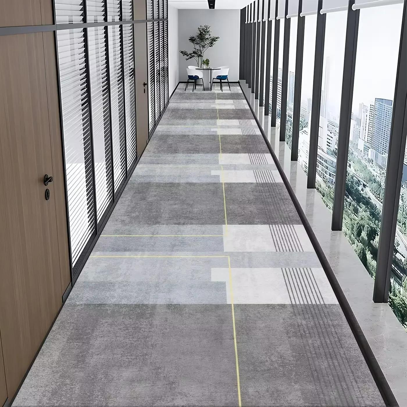 

Длинные ковры для прихожей на заказ, европейская лестница, ковер для коридора, свадебный ковер для отеля, коврики, дорожки, цветочный нескользящий пол Customized size