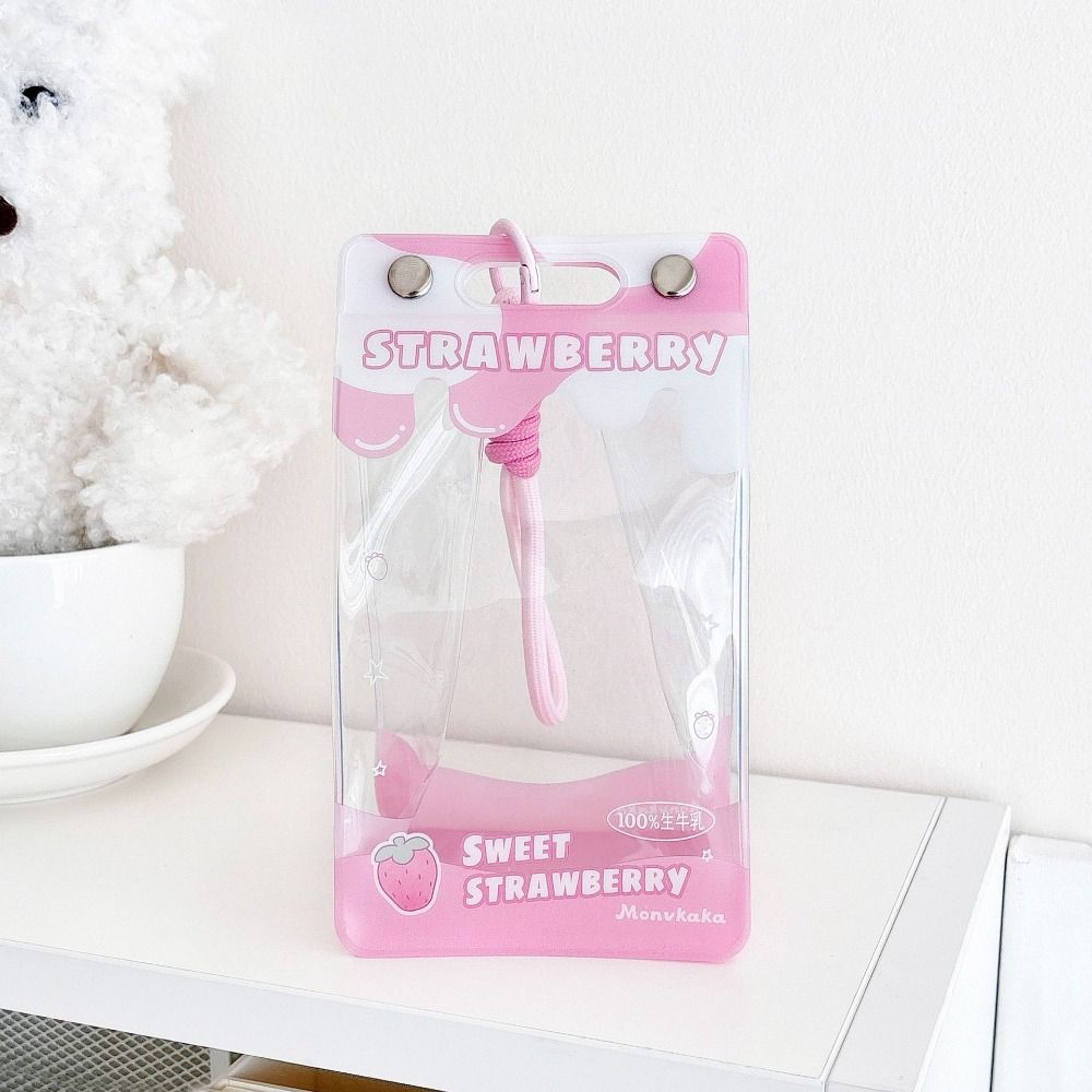 New Transparent Data Cable Storage Bag PVC MIni Dolls Storage Pouch Colorful Dustproof Dolls Outdoor Bag for 13cm Dolls