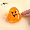 Spooky Ghost Toy Halloween Squeeze Toy, Glitter Stress Relief Office Desk Relievers Tongue-out Sensory Fidget for Home School Stretchable