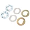 Spindle Nut and Washer Kit K7133500 Accurate Thread Excellent Sealing Replacement for EZ Lube Axles