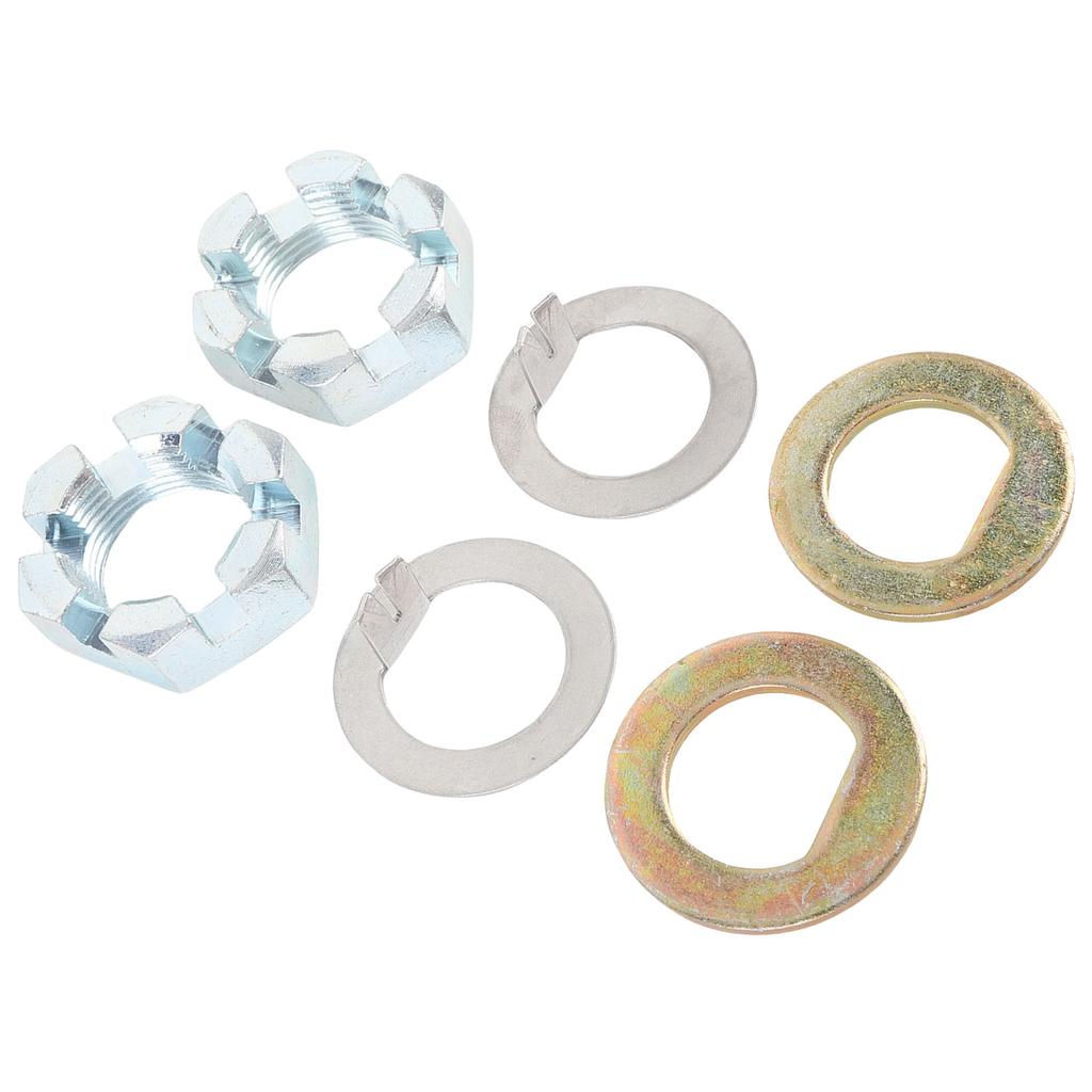 Spindle Nut and Washer Kit K7133500 Accurate Thread Excellent Sealing Replacement for EZ Lube Axles