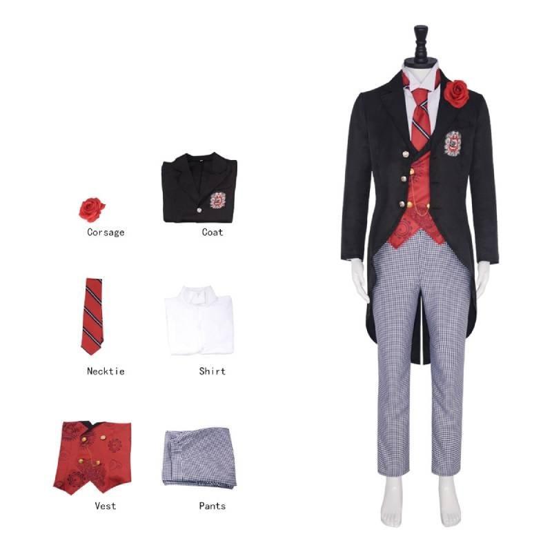 

Cosplay Black Butler Costumes Cartoon Virtual Character Fashion And Popular Edgar Raymond,XS