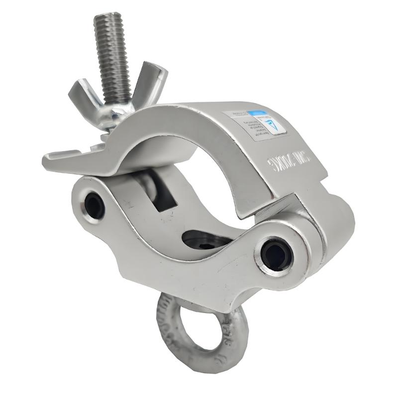 Aluminum Stage Light Pipe Clamp Replacement Tubing Clamp Fastner Hardware Accessories for Quick to Installation