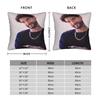 C-Charly Flow Pillow Cover  Funny Pillow Case For Living Room Bed Chair Custom Pillowcases Birthday Gift