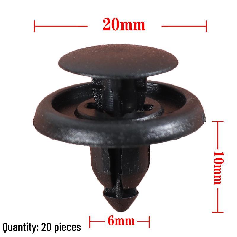 308PCS Bumper & Fender Retainer Clips for Honda, Toyota, Nissan, Mazda Models