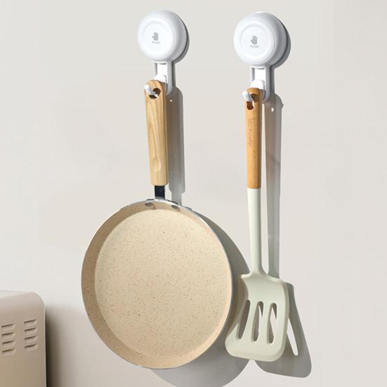 Towel Hanger Heavy Duty Suction Cup Shower Hook Strong Load-bearing Rotatable Easy To Install Kitchen Bathroom Wall Hook