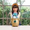 Magic Mixies Magical Real Misting Gold Cauldron 8 Inch Plush Add magical ingredients according to the - Non-Electronic Toy. spellbook.