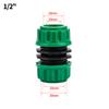 Garden Hose Repair Connector 1/2 3/4 1 In Pipe Transfer Quick Connector Damaged Leaking Adapter 16mm Drip Irrigation Watering