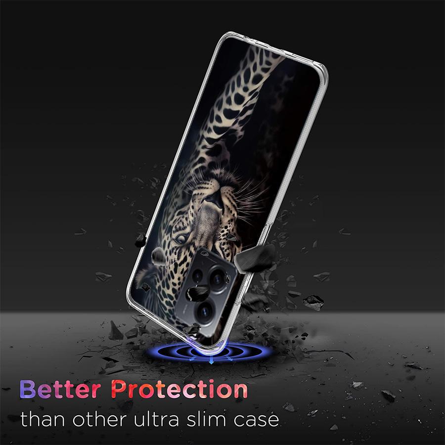 Majestic Leopard Phone Case For Redmi Note 14 15 Pro 5G 13 12 Pro Plus 11 11T 11E 11S 10 Pro 10S 9 9S Cover Cell Clear TPU Capa