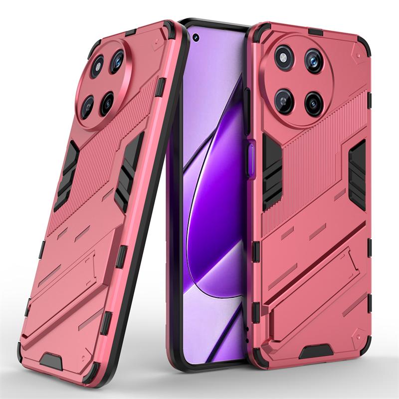 For Cover OPPO Realme 11 Case Realme 11 4G Global Capas Shockproof Bumper Kickstand Back Holder Cover Realme11 Realme 11 Fundas