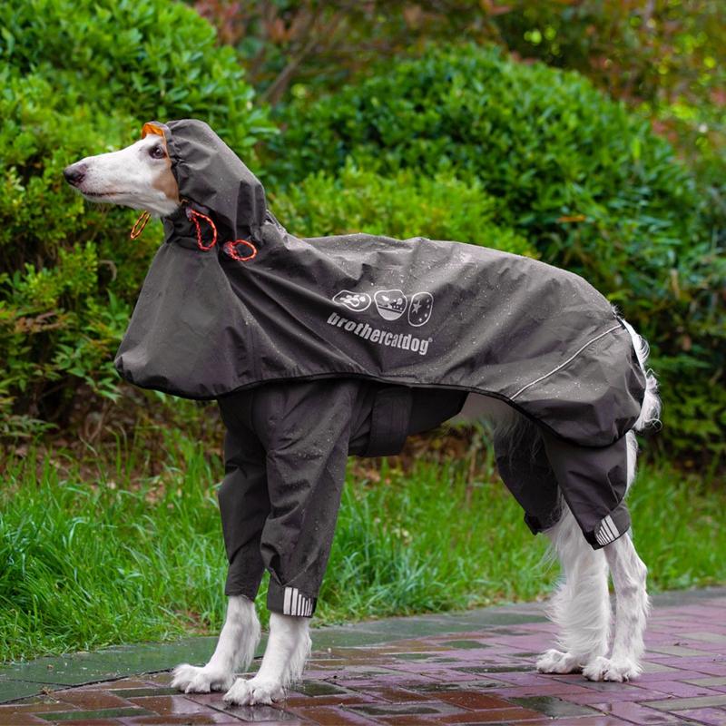 Wodoodporny Pies Raincoat Kombinezon Dla Średnich Dużych Psów Płaszcz Przeciwdeszczowy Zewnętrzna Odzież dla Zwierząt Szczeniak Doberman Labrador Husky Kurtka