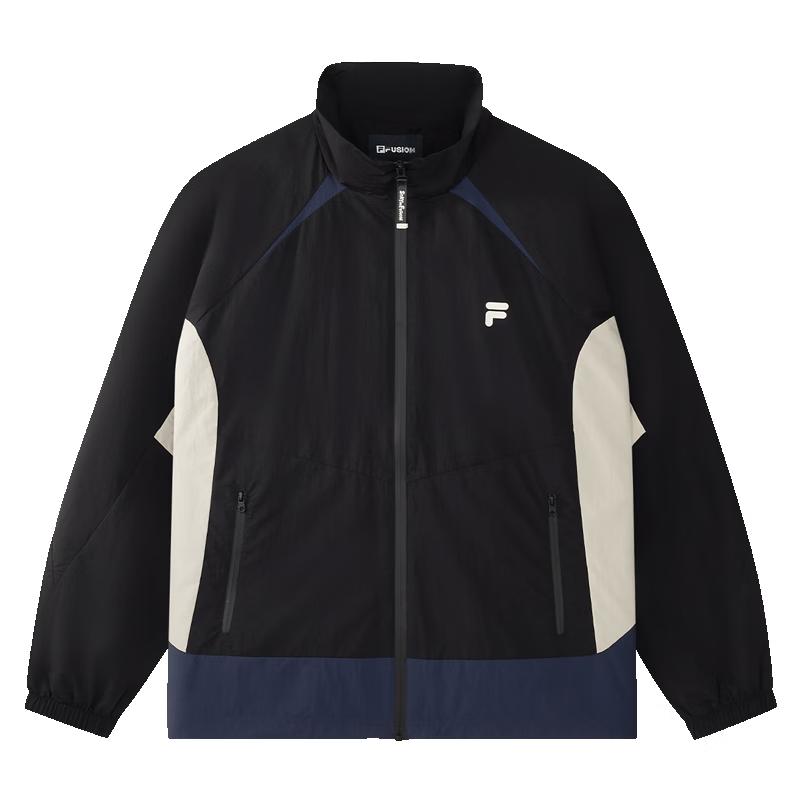 FILA FUSION Unisex Color-block Woven Jacket S