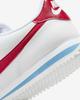 DN1791-108 Nike Cortez Leather White Varsity Blue Varsity Red (Women's)