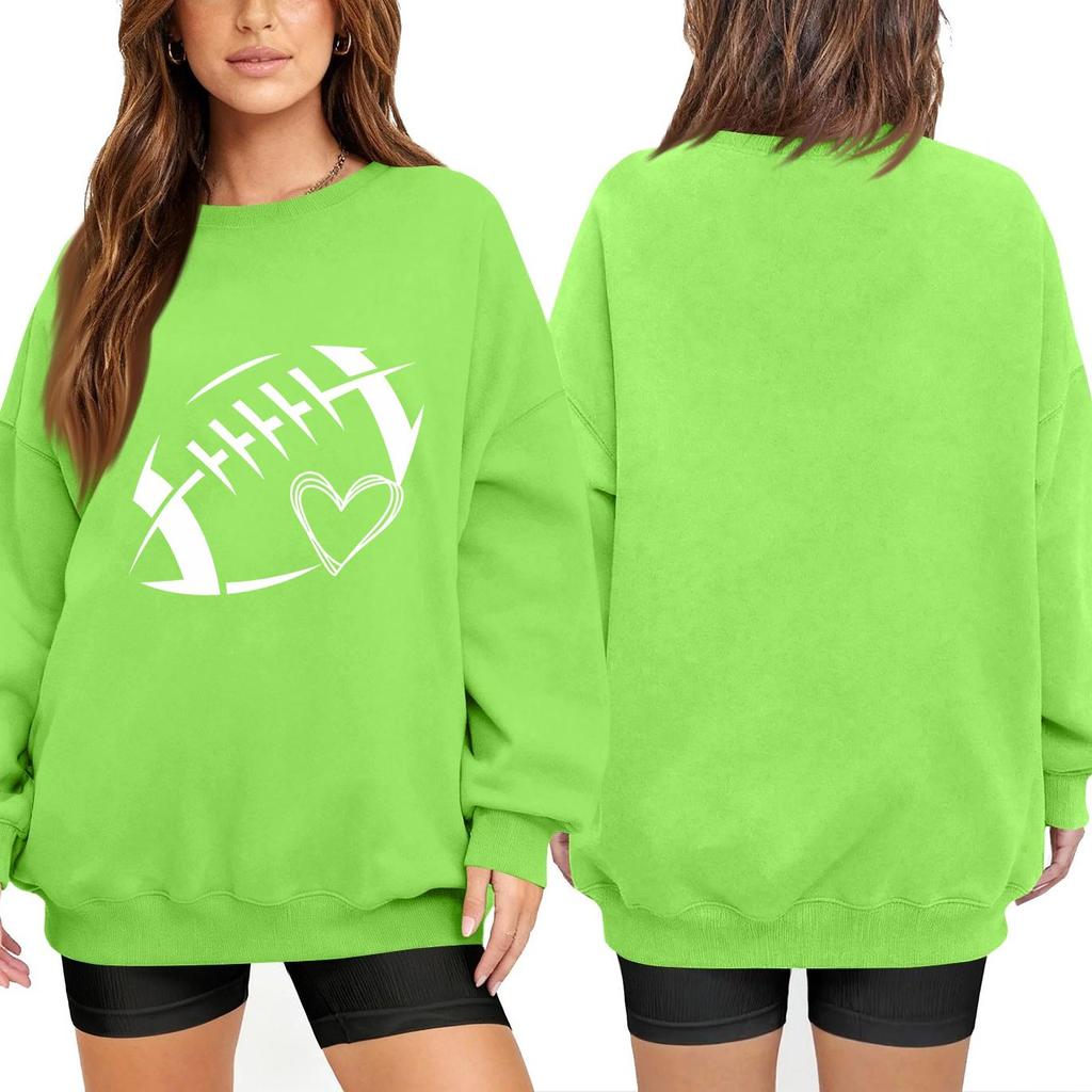 Unisex Lightweight Long Sleeve Neck Pullover Sweatshirt with Stylish Print