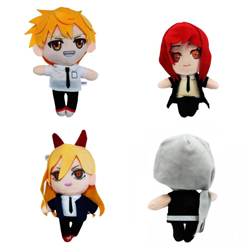 Adorable Chainsaw Man Plush Toy Denji Power Quanxi Makima Pochita Soft Cuddly Kids Gift