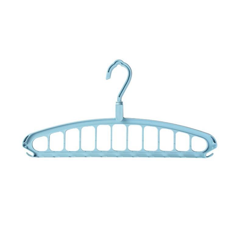 Space-Saving Multi-Functional Folding Clothes Hanger for Home & Dorm Use - Magic Drying Rack and Storage Solution