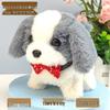 Interactive Walking & Barking Plush Puppy Robot Toy