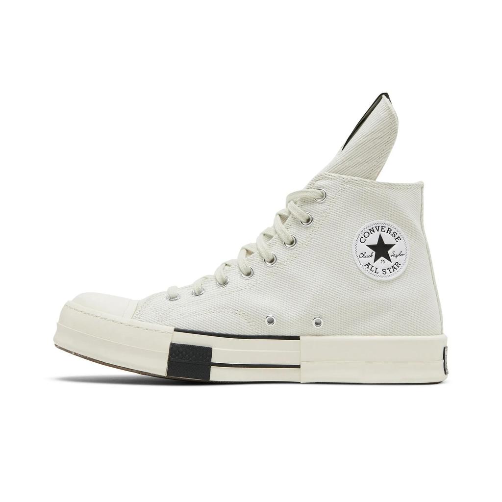 Converse DRKSHDW DRKSTAR Chuck 70 High 'Egret' (Unisex) Egret / Black Canvas Shoes 172346C