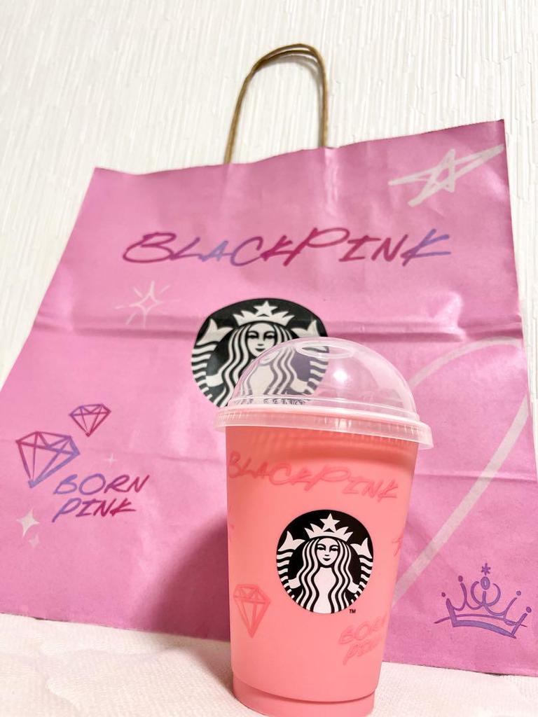 [USED] First come, first served* Starbucks x BLACKPINK limited collaboration not available in Japan