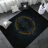 L-Lords Game Rings Hallway Carpet Retro Multiple Choice Living Room Kitchen Rug Non-Slip Welcome Rug