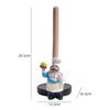 Cartoon Chef Paper Towel Holder, Portable Roll Paper Holder with Creative Design for Kitchen, Bathroom, and Restroom