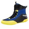 Wrestling Shoes Men's Middle Help Professional Boxing Shoes Non-slip and Wear-resistant Fighting Shoes Fighting Special Training Shoes Tai
