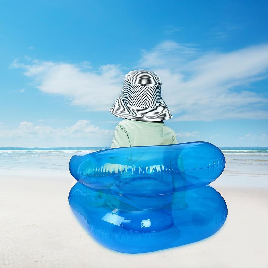 Portable PVC Inflatable Sofa for Adults and Children, Water Game Sofa, Play Seat for Kids